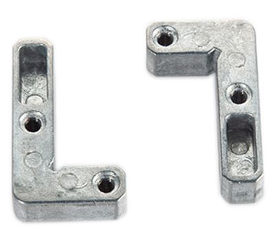 Aluminum frame corner bracket