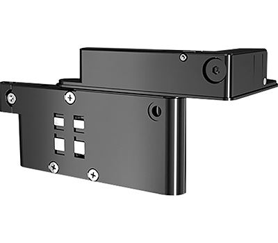 Heavy duty integrated concealed hinge