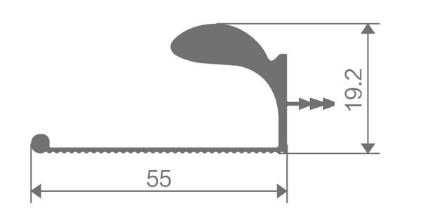 FZ-8927 aluminum handle profile