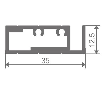 FZ-8846 extruded aluminum profile