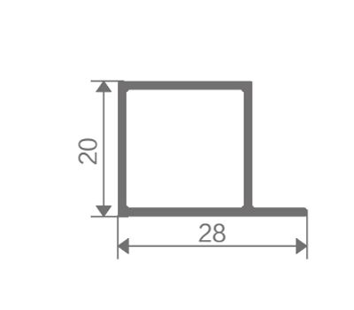 FZ-8841 extruded aluminum profile