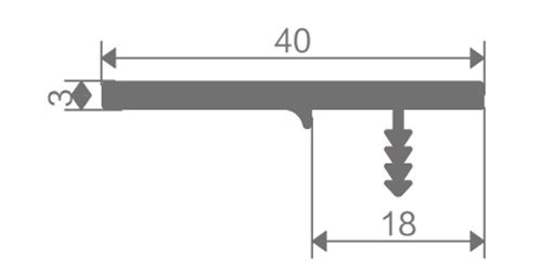 FZ-8906 extruded aluminum profile