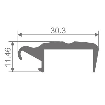 FZ-8857 aluminum profile