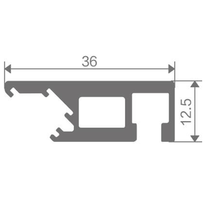 FZ-8860 aluminum profile