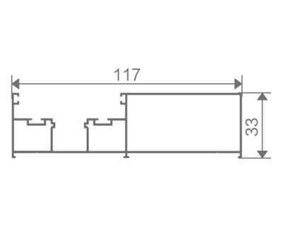 FZ-8891 extruded aluminum profile